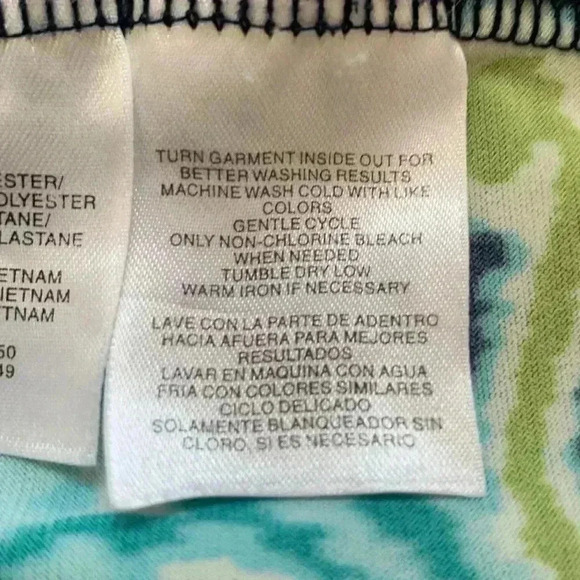 Jones New York petite lightweight, summer dress w cap sleeves - Picture 8 of 8